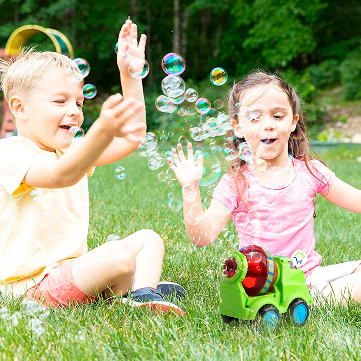 Miniatura 5 de Maquina De Burbujas Camion Mezclador 012